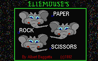 Eliemouse's Paper Rock Scissors atari screenshot